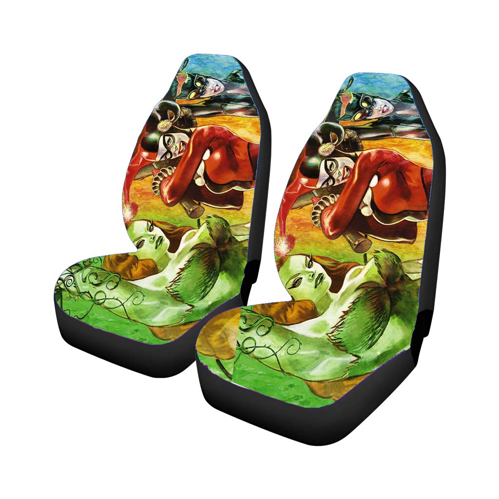 The Gotham City Sirens Car Front Seat Covers