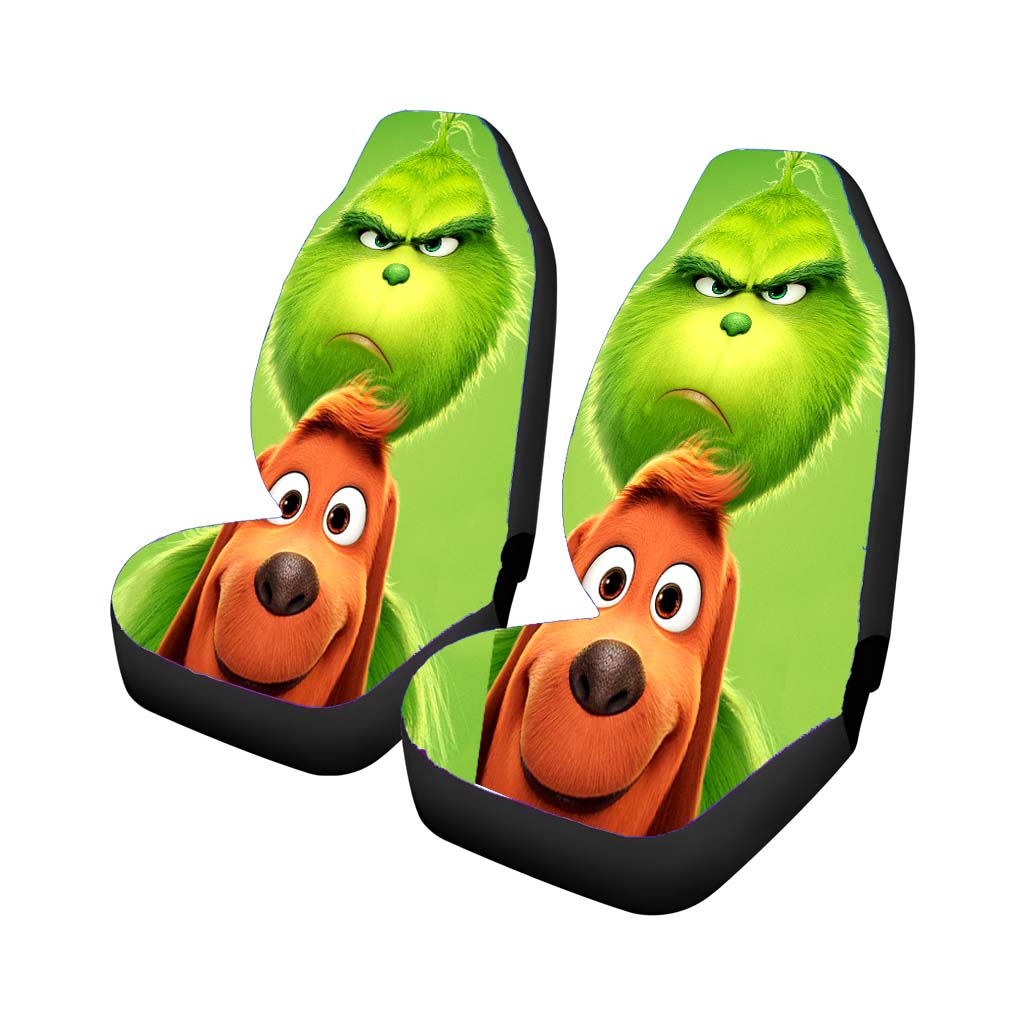 The Grinch Poster 2018 Car Front Seat Covers
