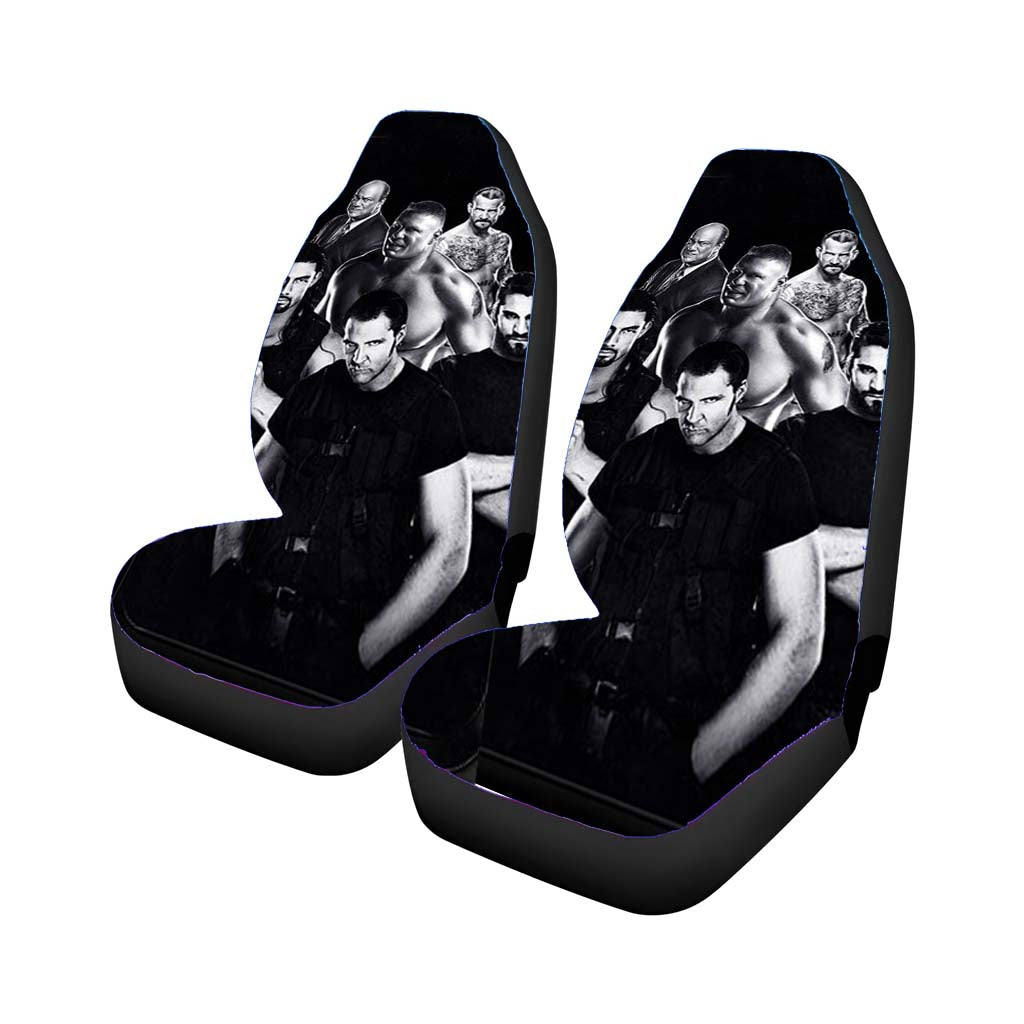 The Shield Black Car Front Seat Covers
