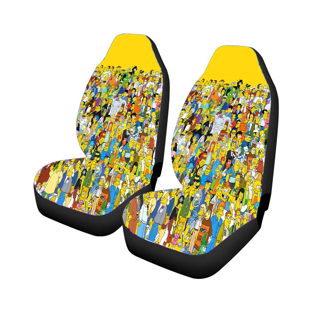 The Simpsons Car Front Seat Covers