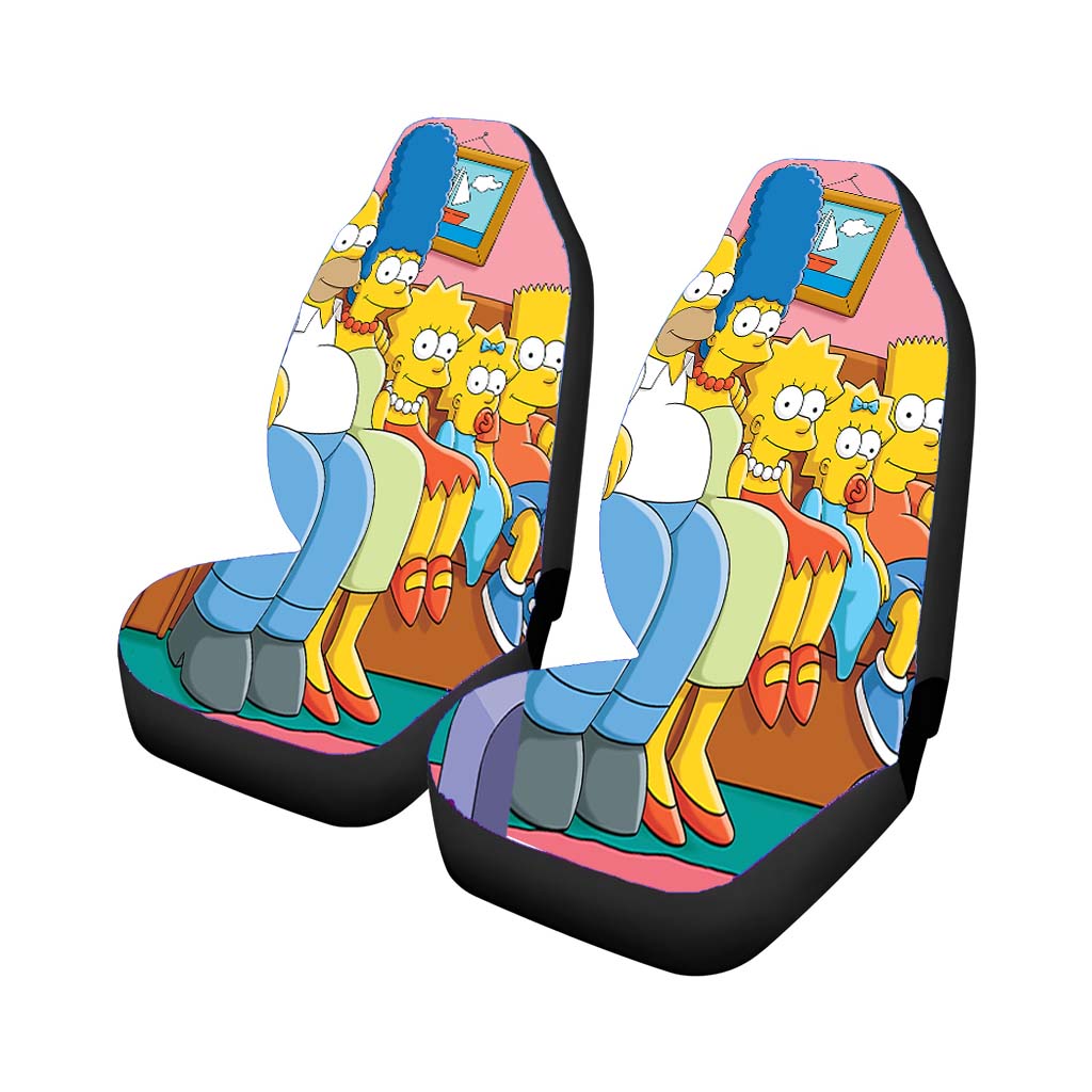 The Simpsons Original Car Front Seat Covers