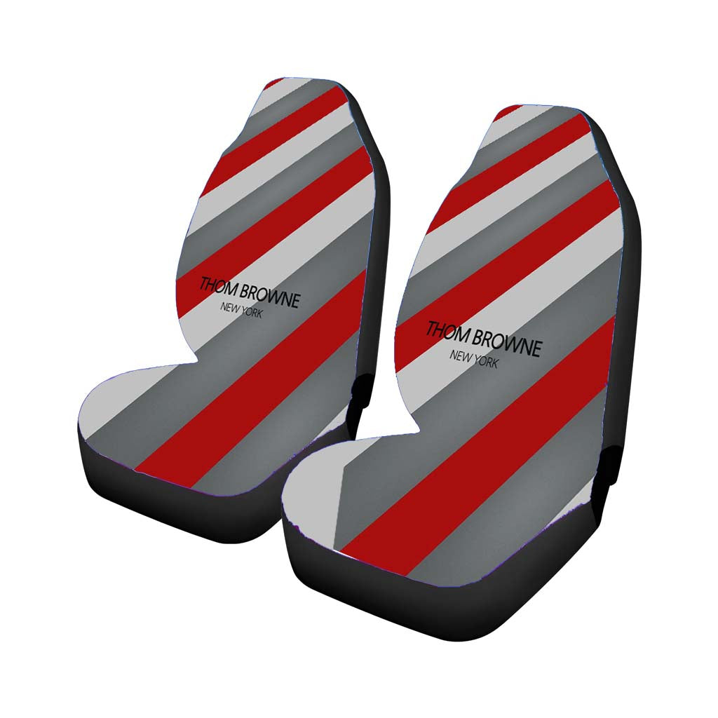 Thom Browne Color Pattern Car Front Seat Covers