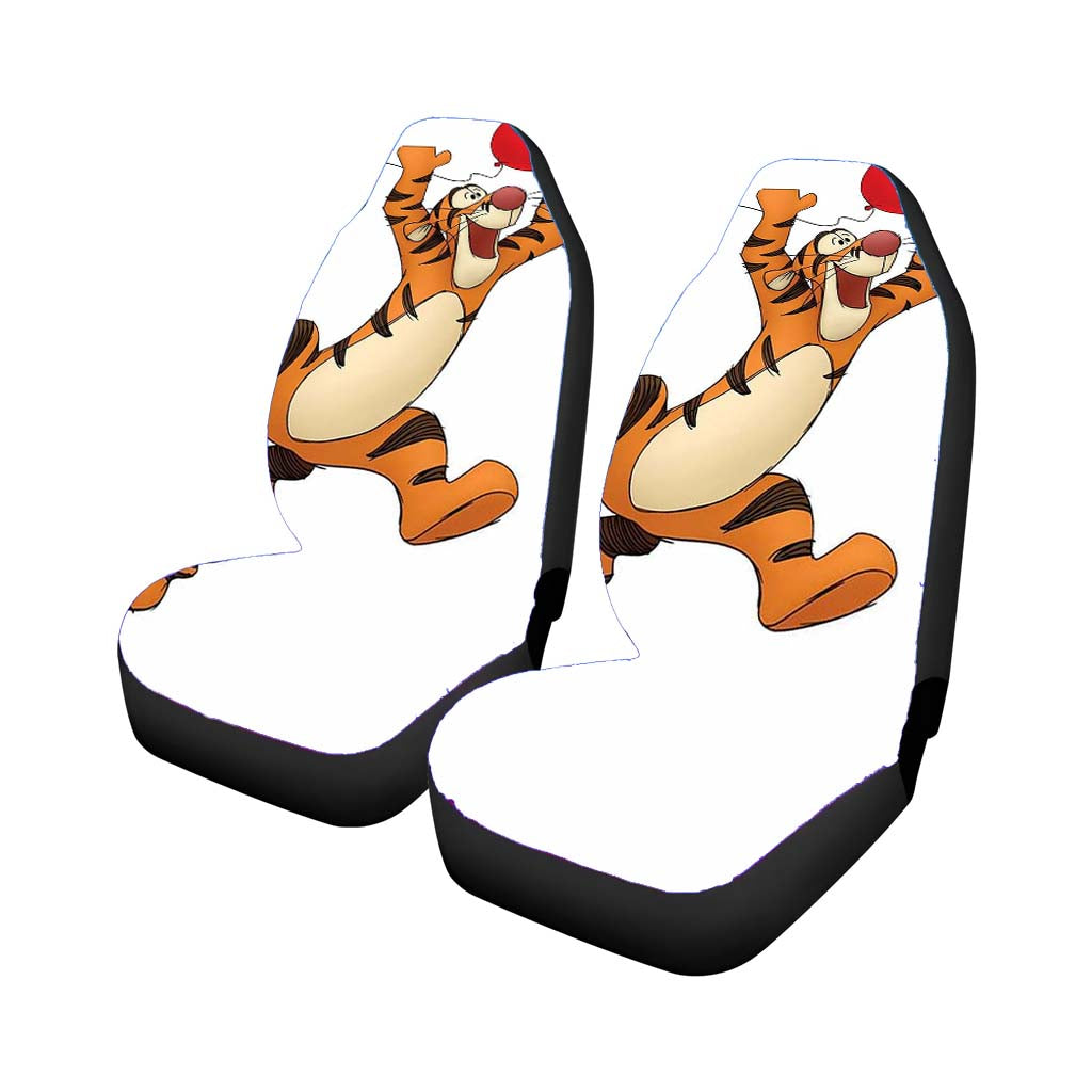 Tigger Winnie The Pooh Cartoon Car Front Seat Covers