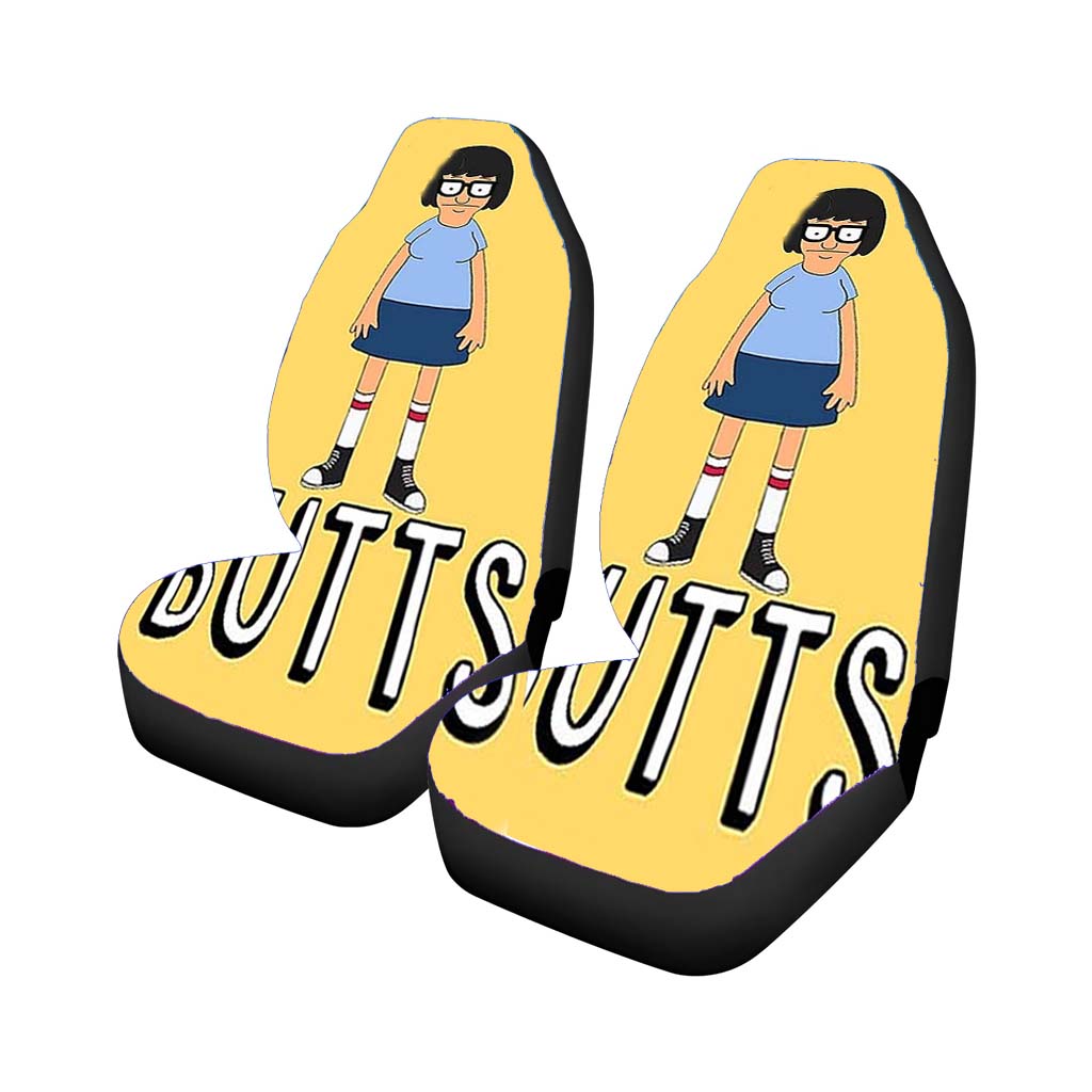Tina Bobs Burgers Butts Car Seat Covers