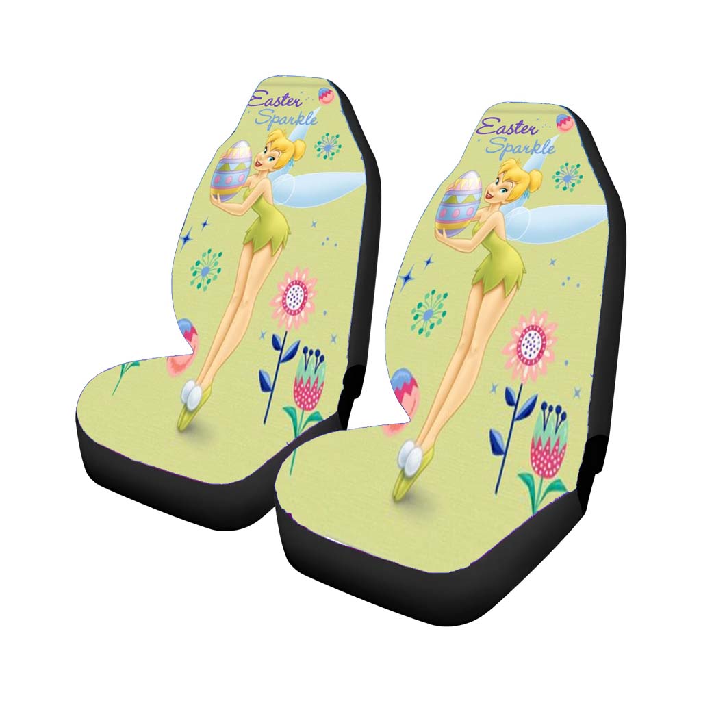 Tinker Bell Easter Sparkle Car Front Seat Covers