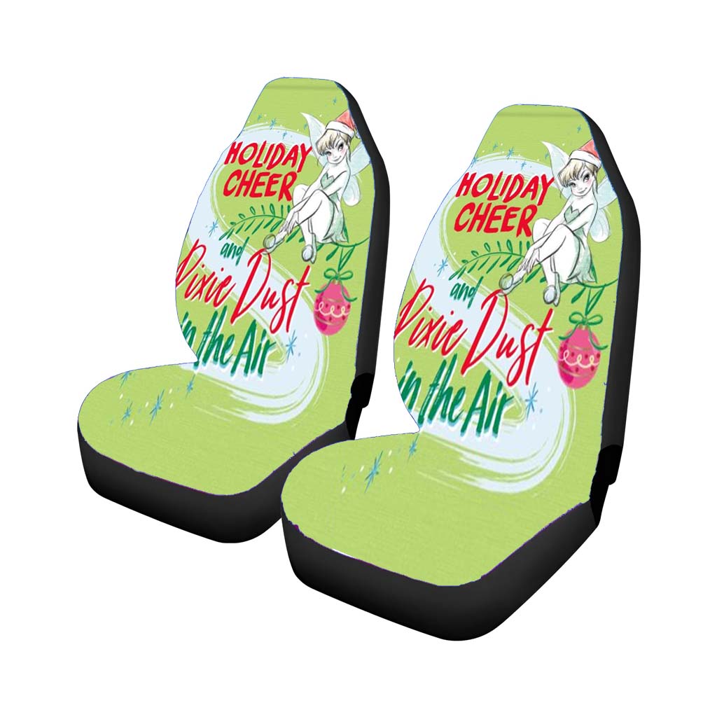 Tinker Bell Pixie Dust In The Air Car Front Seat Covers