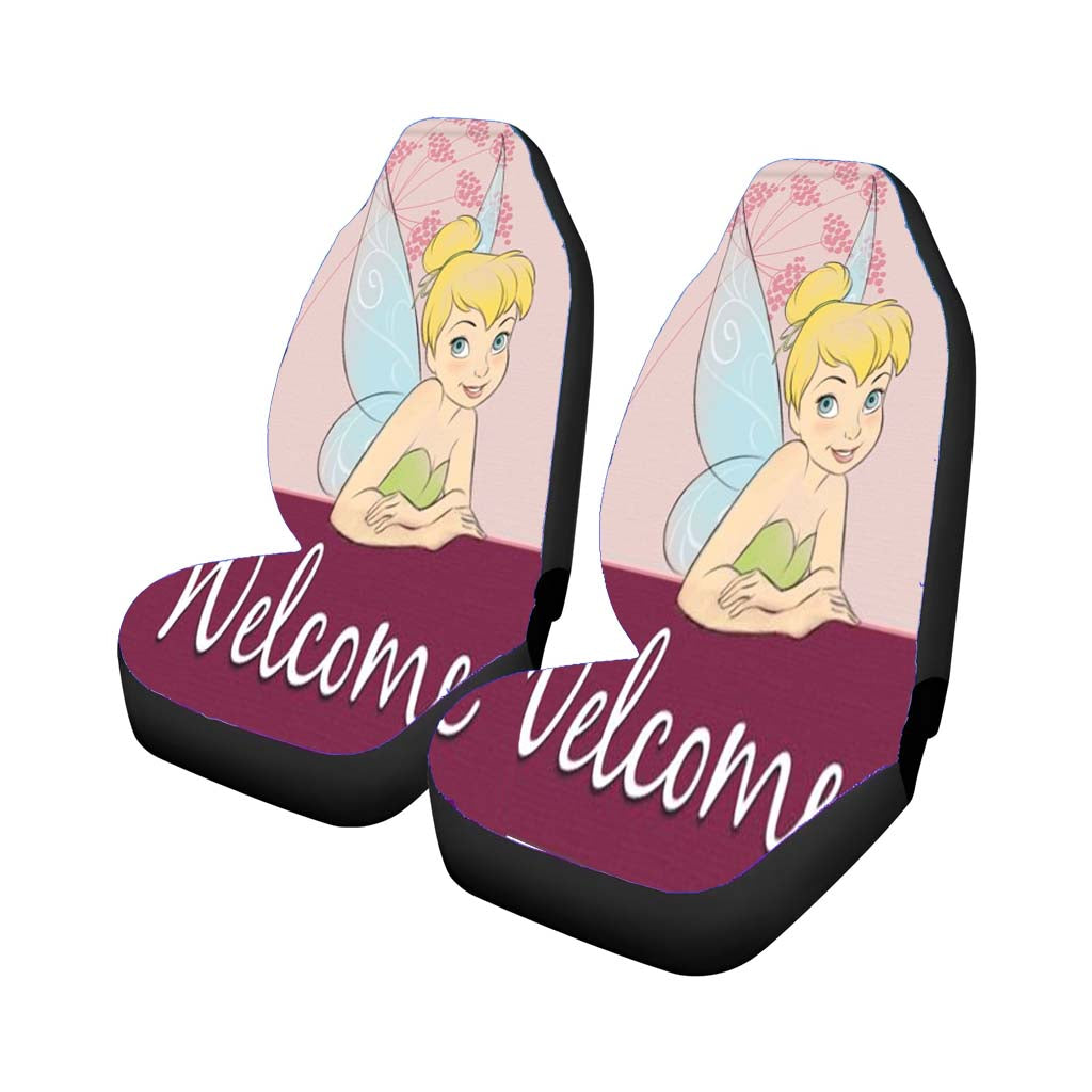 Tinker Bell Welcome Car Front Seat Covers