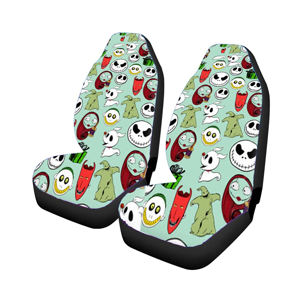 Tnbc Characters Pattern Car Front Seat Covers
