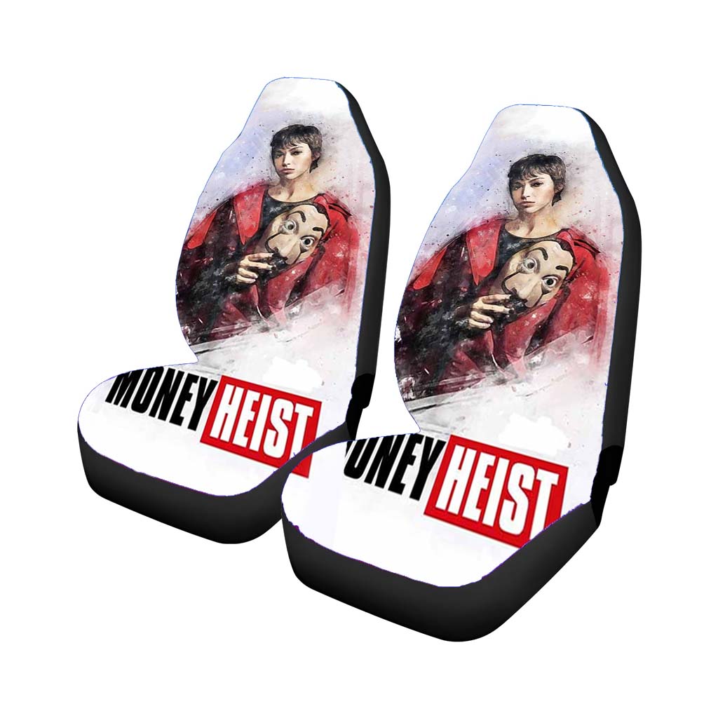 Tokyo Art Money Heist Car Seat Cover Waterproof Protection