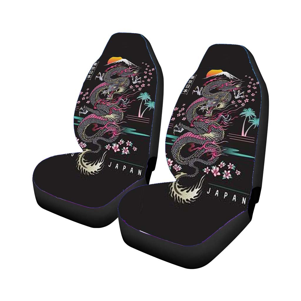 Tokyo Japan Car Front Seat Covers