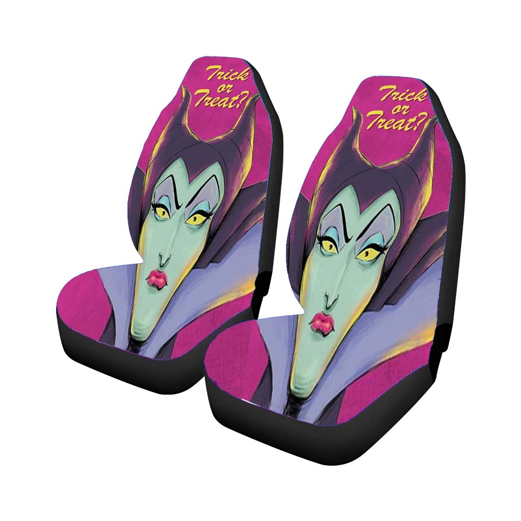 Trick Or Treat Maleficent Car Front Seat Covers