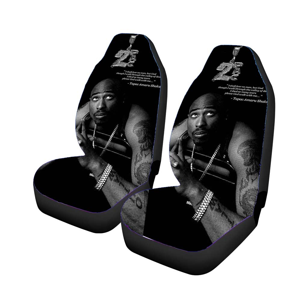 Tupac Shakur Quote Car Front Seat Covers
