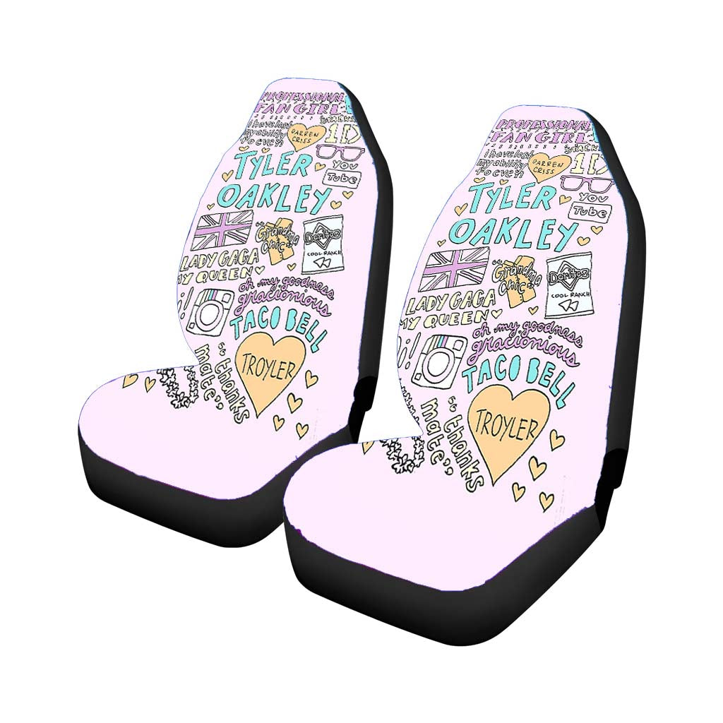 Tyler Oakley Quotes Car Front Seat Covers