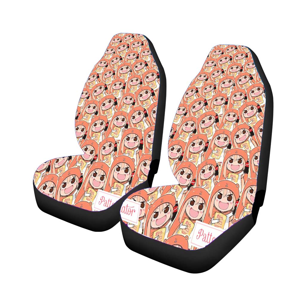 Umaru Pattern Car Front Seat Covers