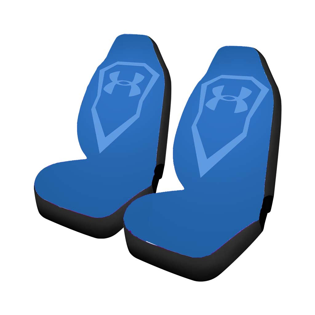 Under Armour Lacrosse Blue Car Front Seat Covers