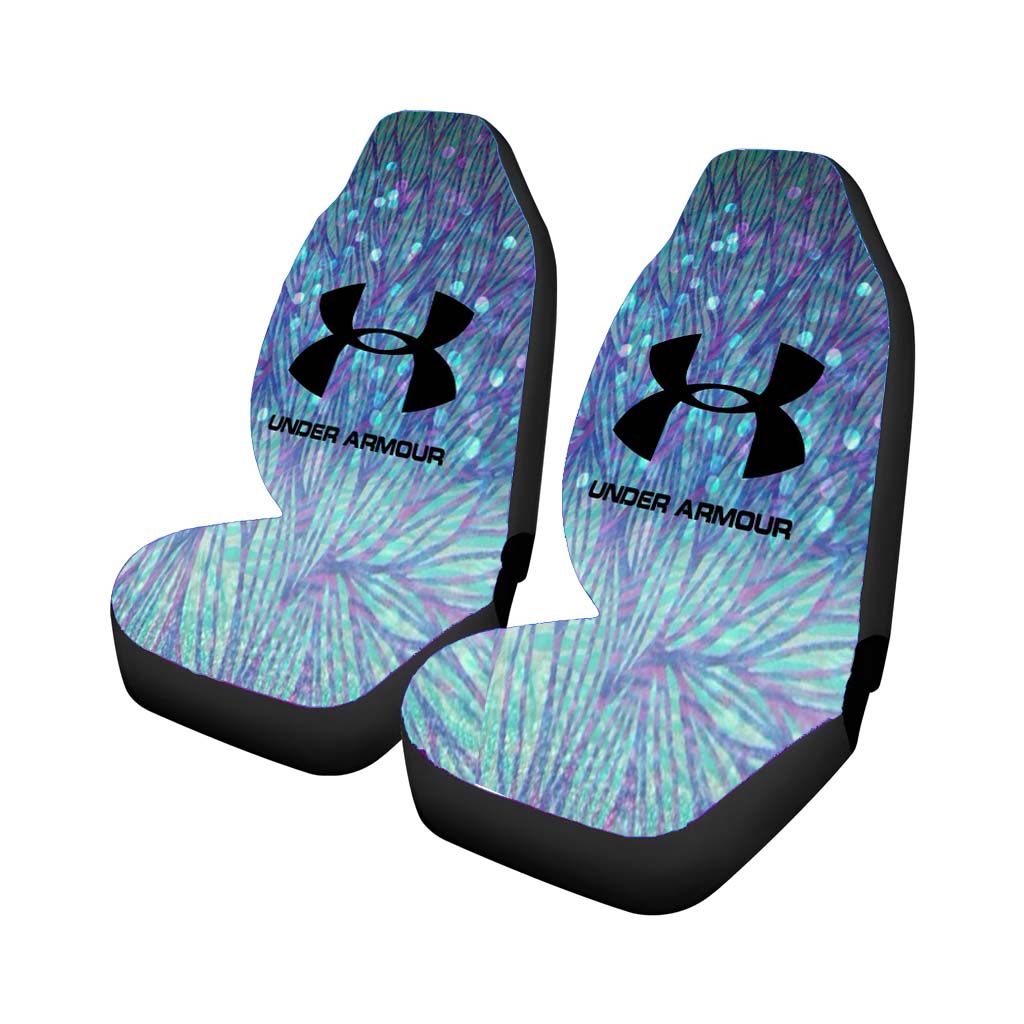 Under Armour Logo Wallpaper Car Front Seat Covers