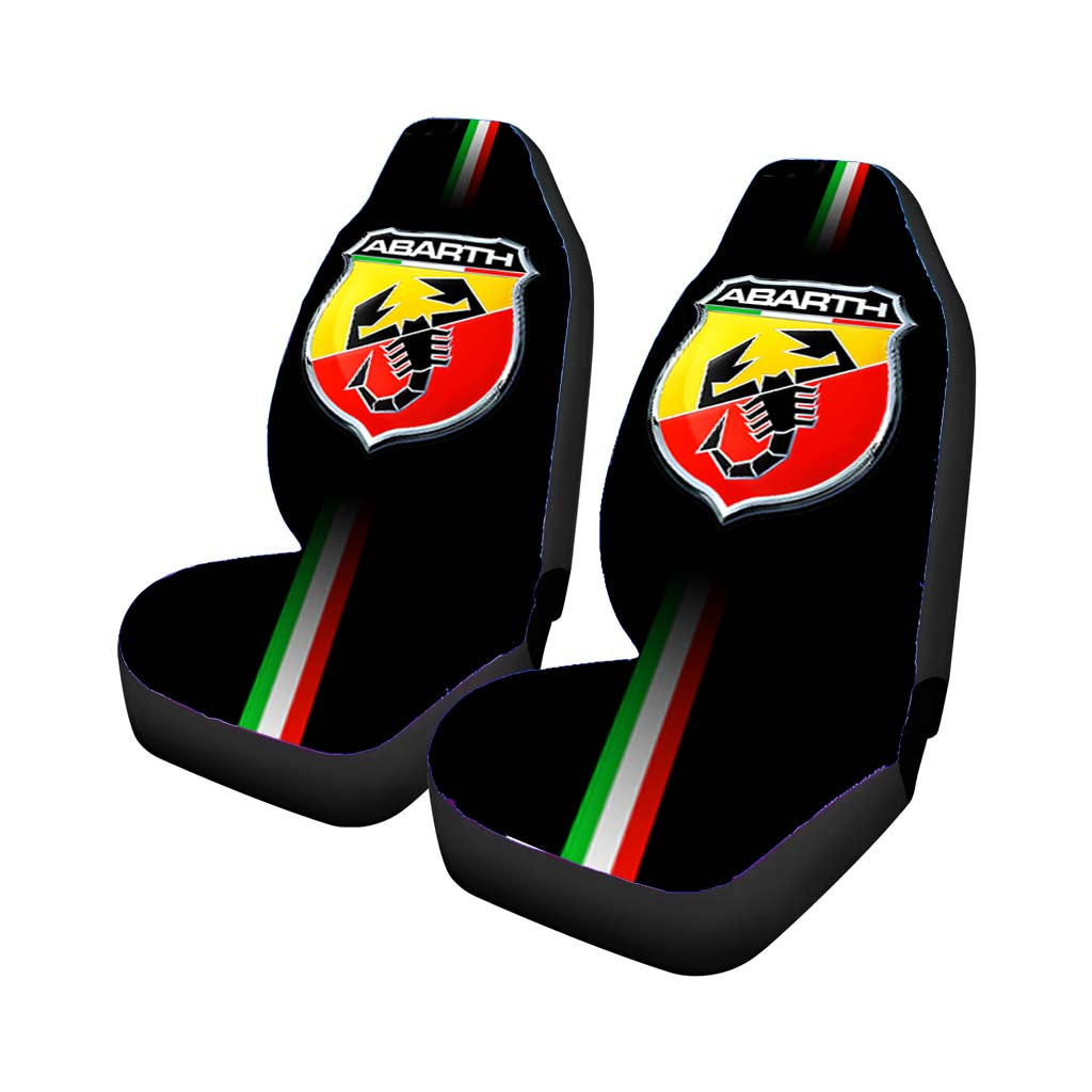 Abarth Racing Car Logo Car Front Seat Covers