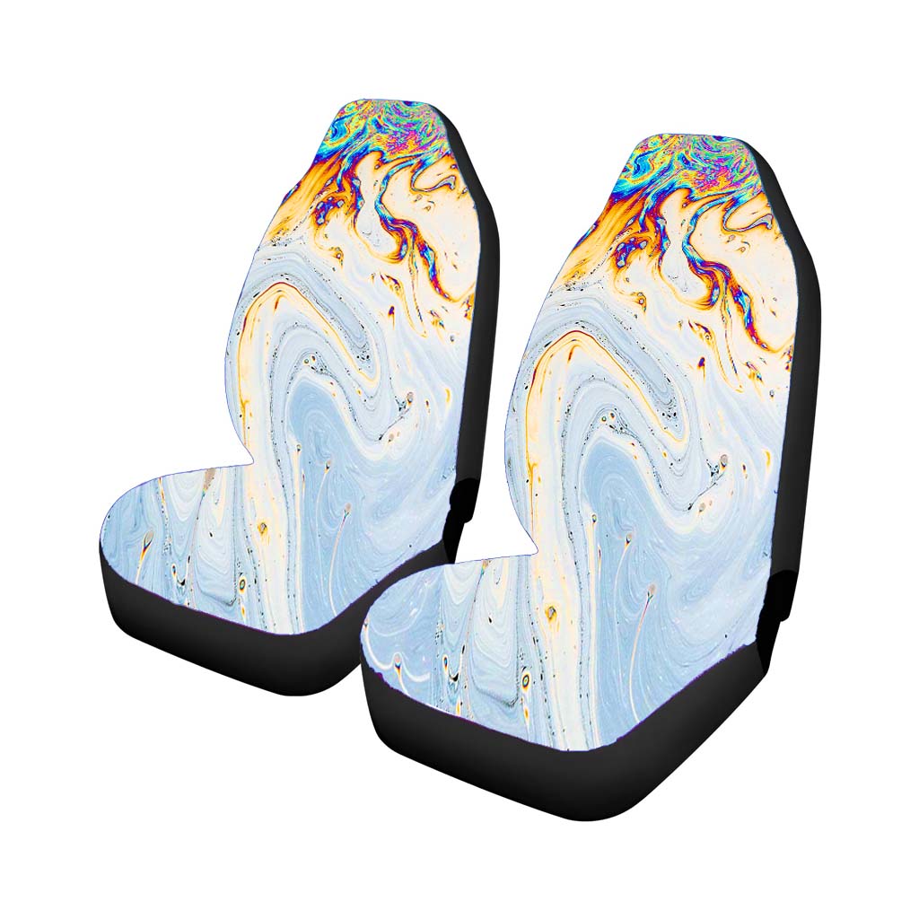 Abstract Burn Liqiud Wallpapers Car Front Seat Covers