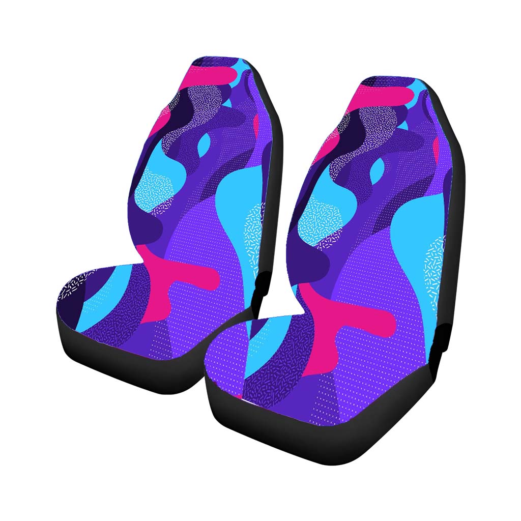 Abstract Pattern Car Front Seat Covers