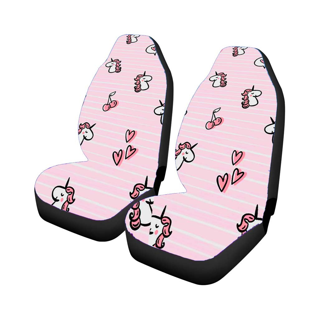 Abstract Unicorn Car Front Seat Covers