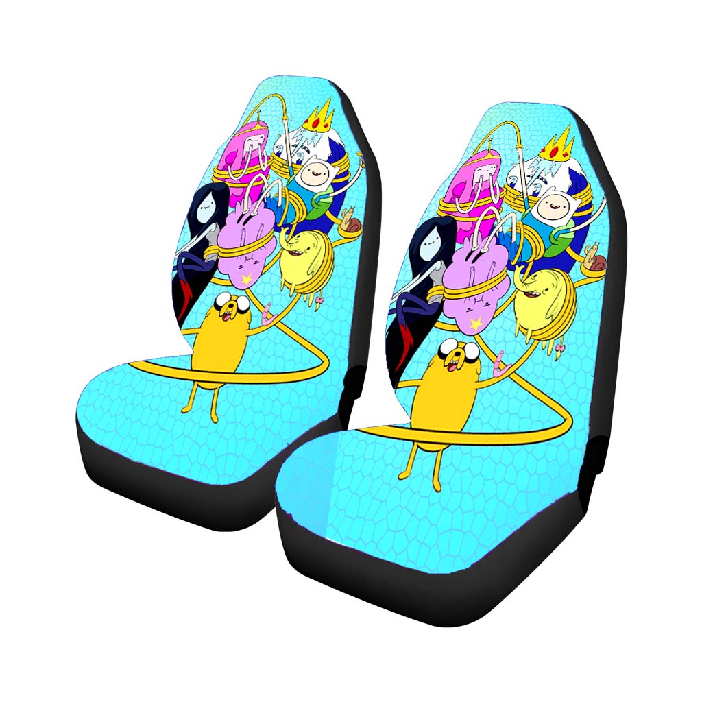 Adventure Time New Wallpaper Car Front Seat Covers
