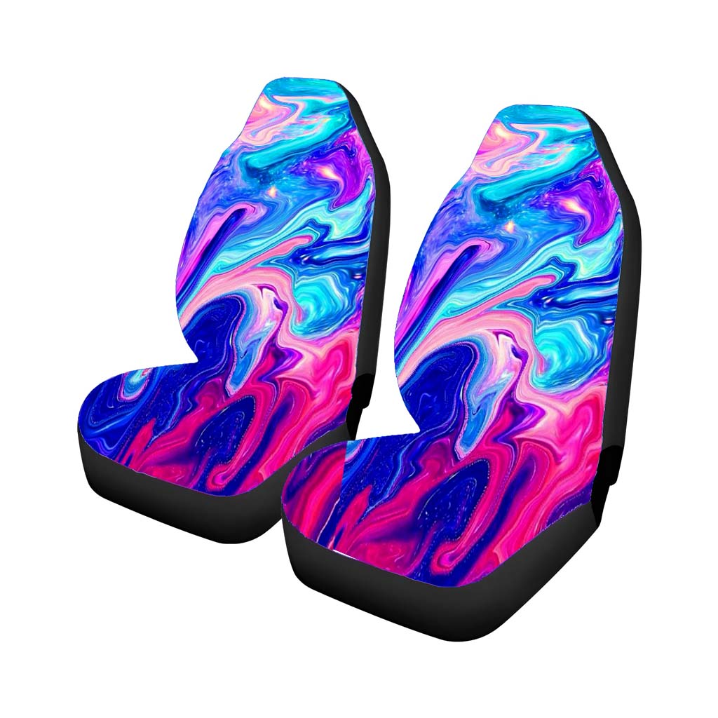 Aesthetic Liquid Car Front Seat Covers