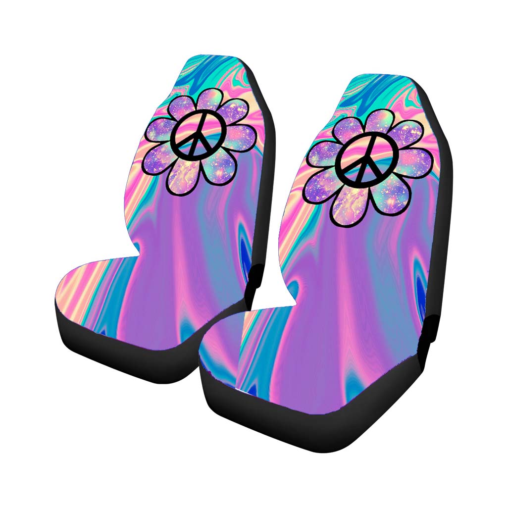 Aesthetic Peace Car Front Seat Covers