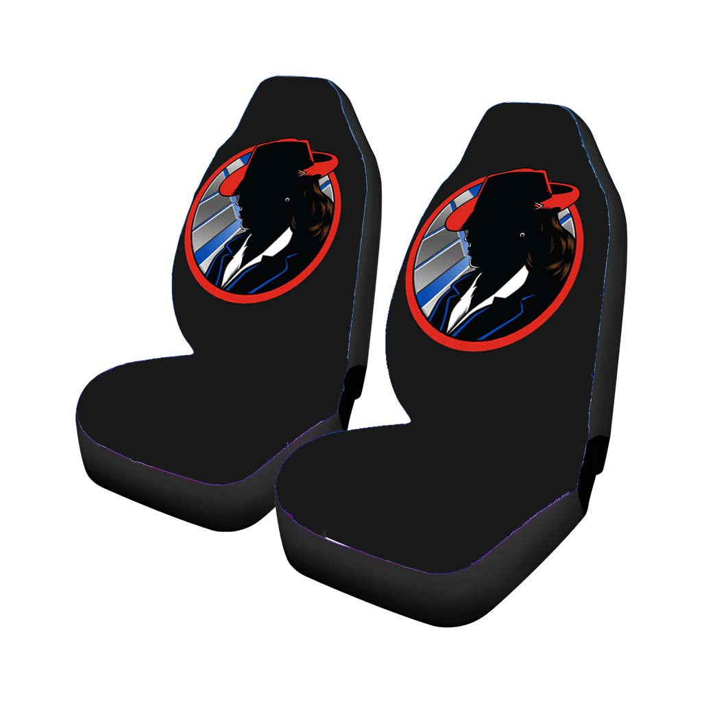 Agent Carter Captain America Car Front Seat Covers