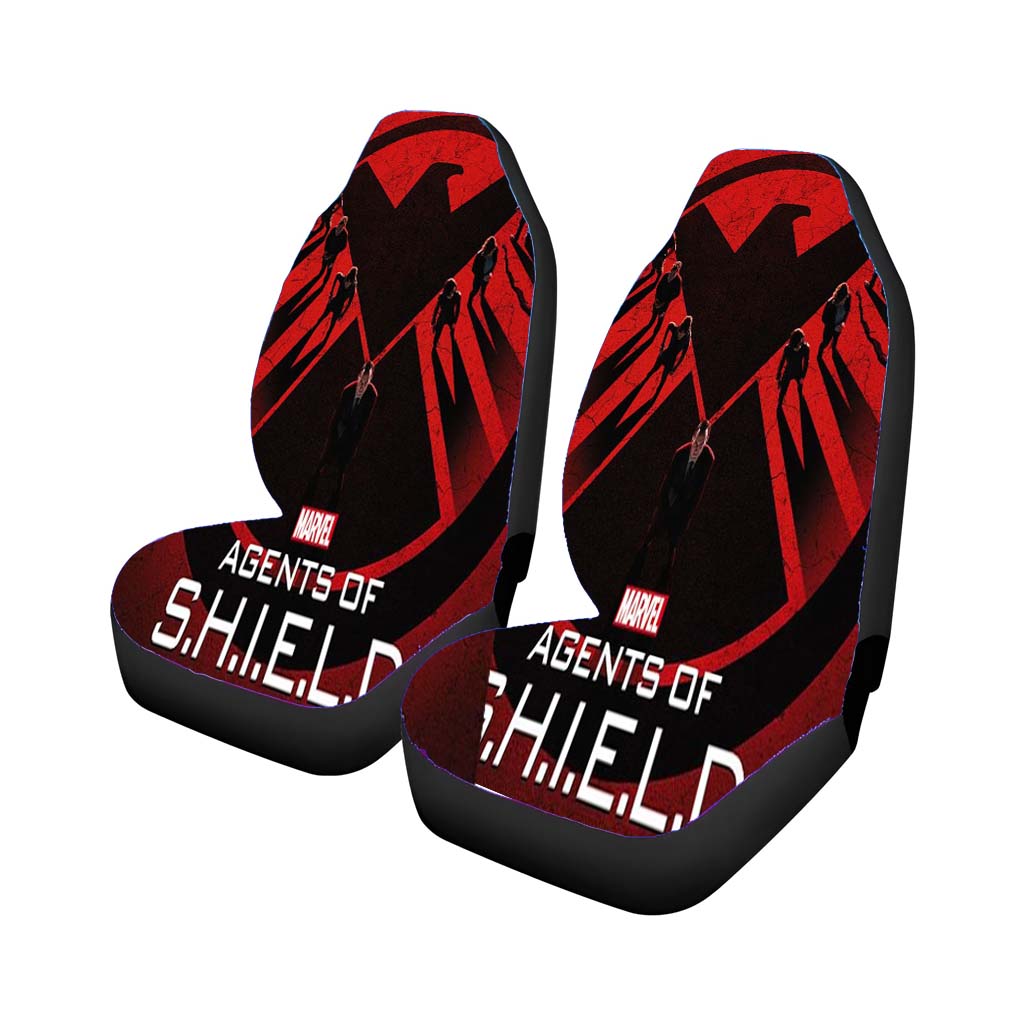 Agent Of Shield Poster Car Front Seat Covers
