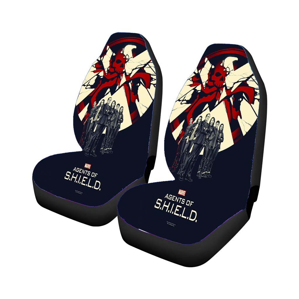 Agents Of Shield Hydra Car Front Seat Covers