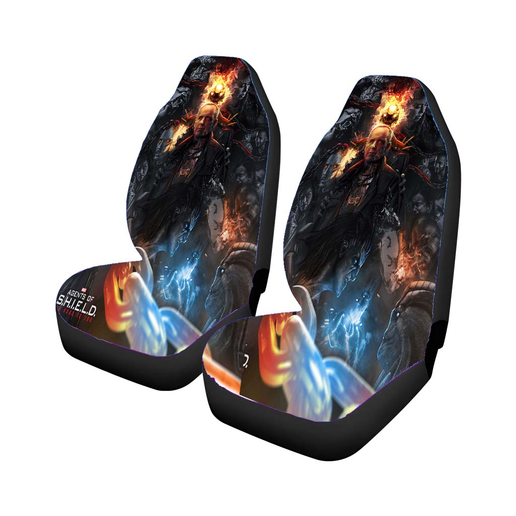 Agents Of Shield Tv Poster Car Front Seat Covers