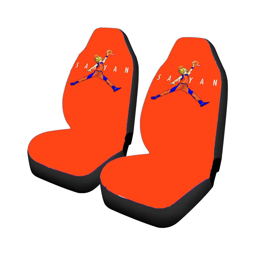 Air Jordan Goku Saiyan Car Front Seat Covers