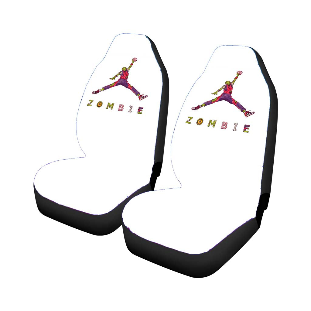 Air Jordan Zombie Car Front Seat Covers