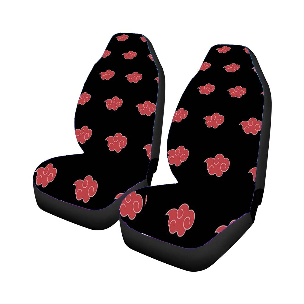Akatsuki Pattern Car Front Seat Covers