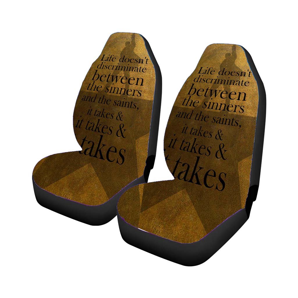 Alexander Hamilton It Takes Quotes Car Front Seat Covers