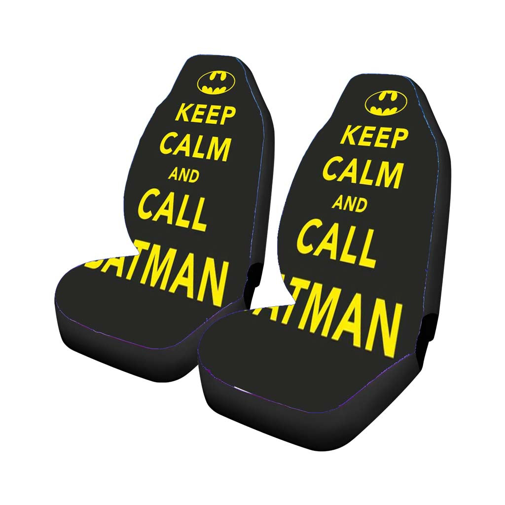 All Batman Keep Calm Car Front Seat Covers