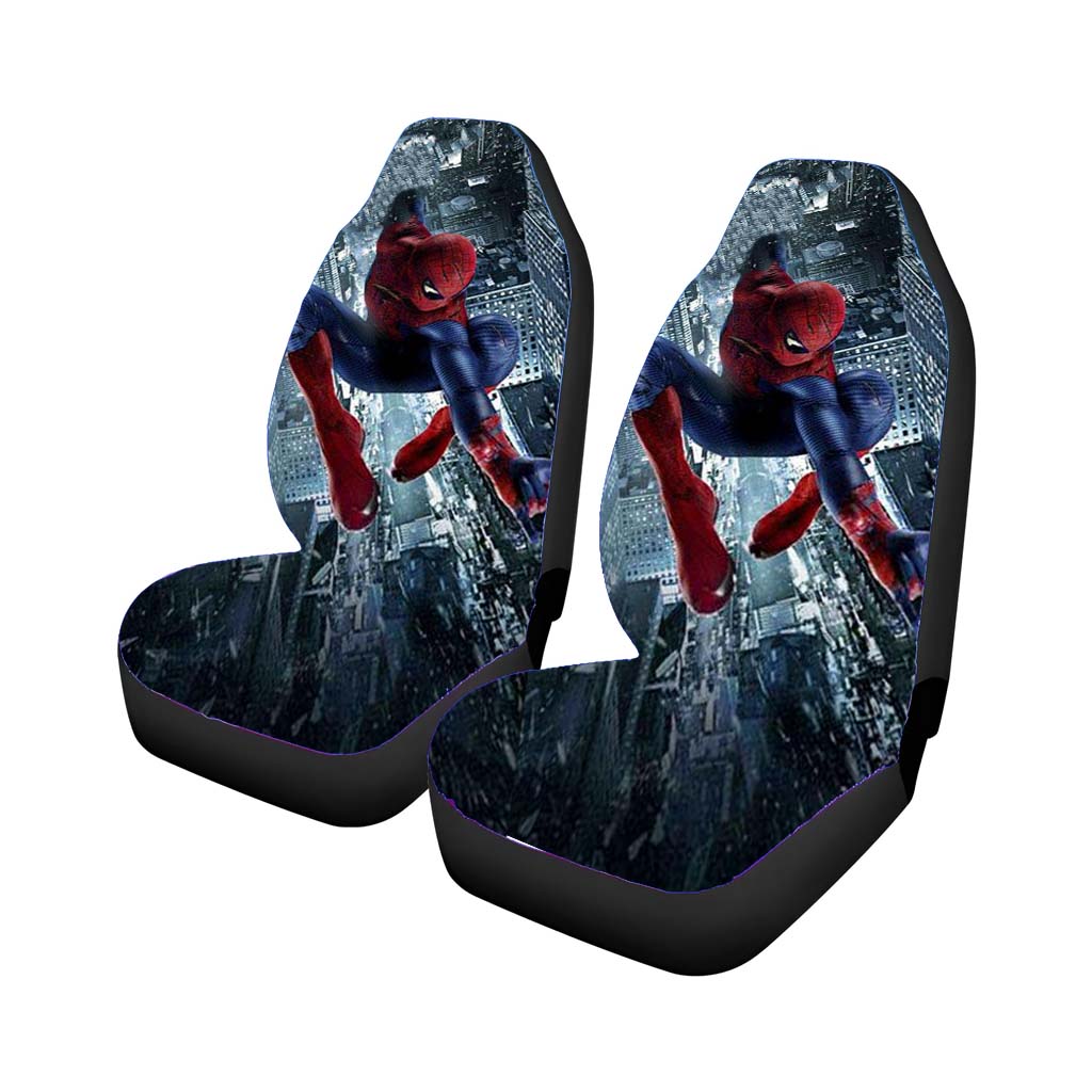 Amazing Spiderman Car Front Seat Covers