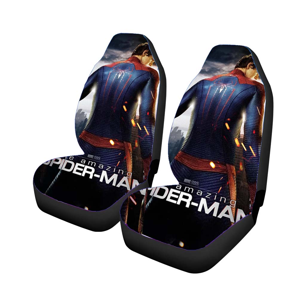Amazing Spiderman Realist Car Front Seat Covers
