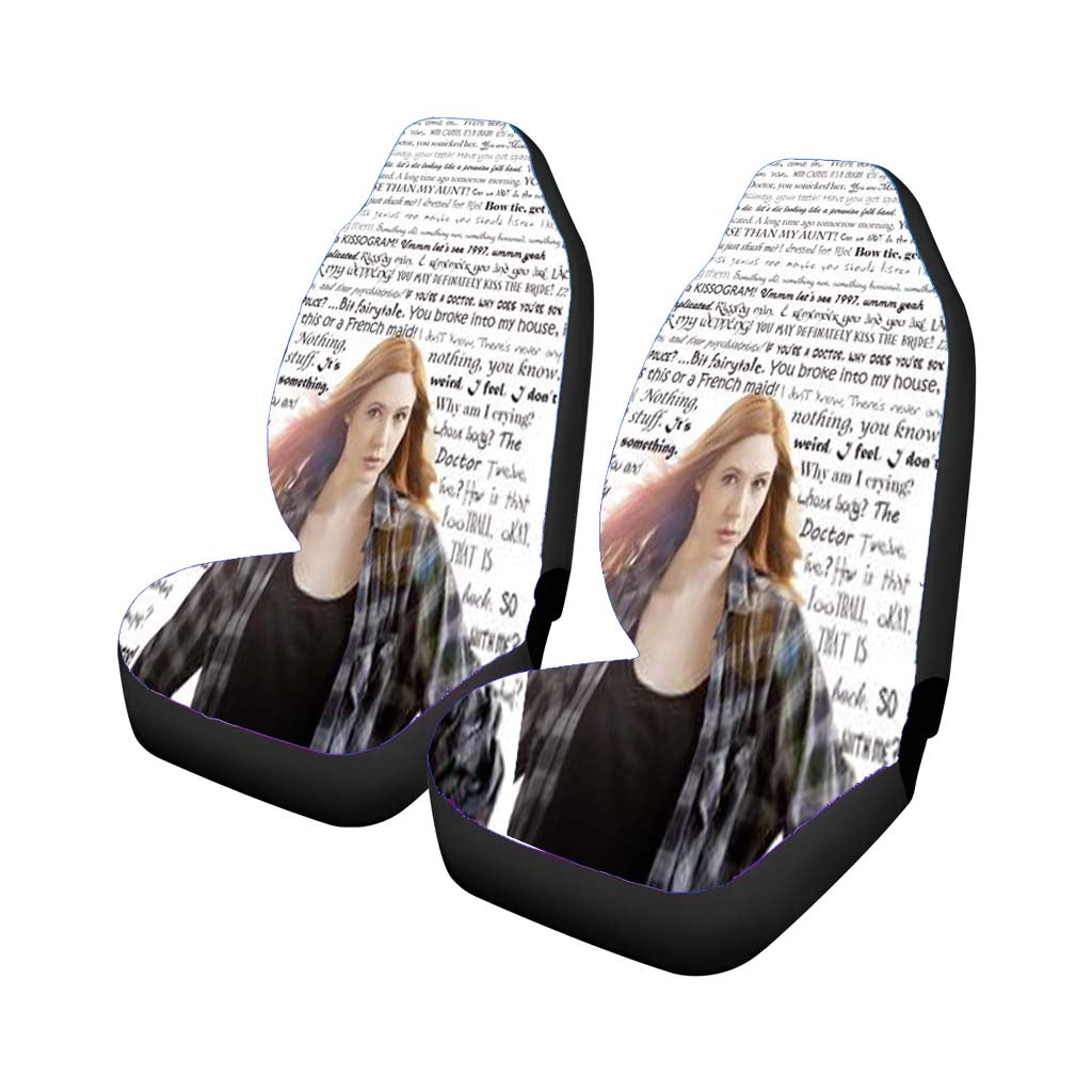 Amelia Quotes Dr Who Car Front Seat Covers