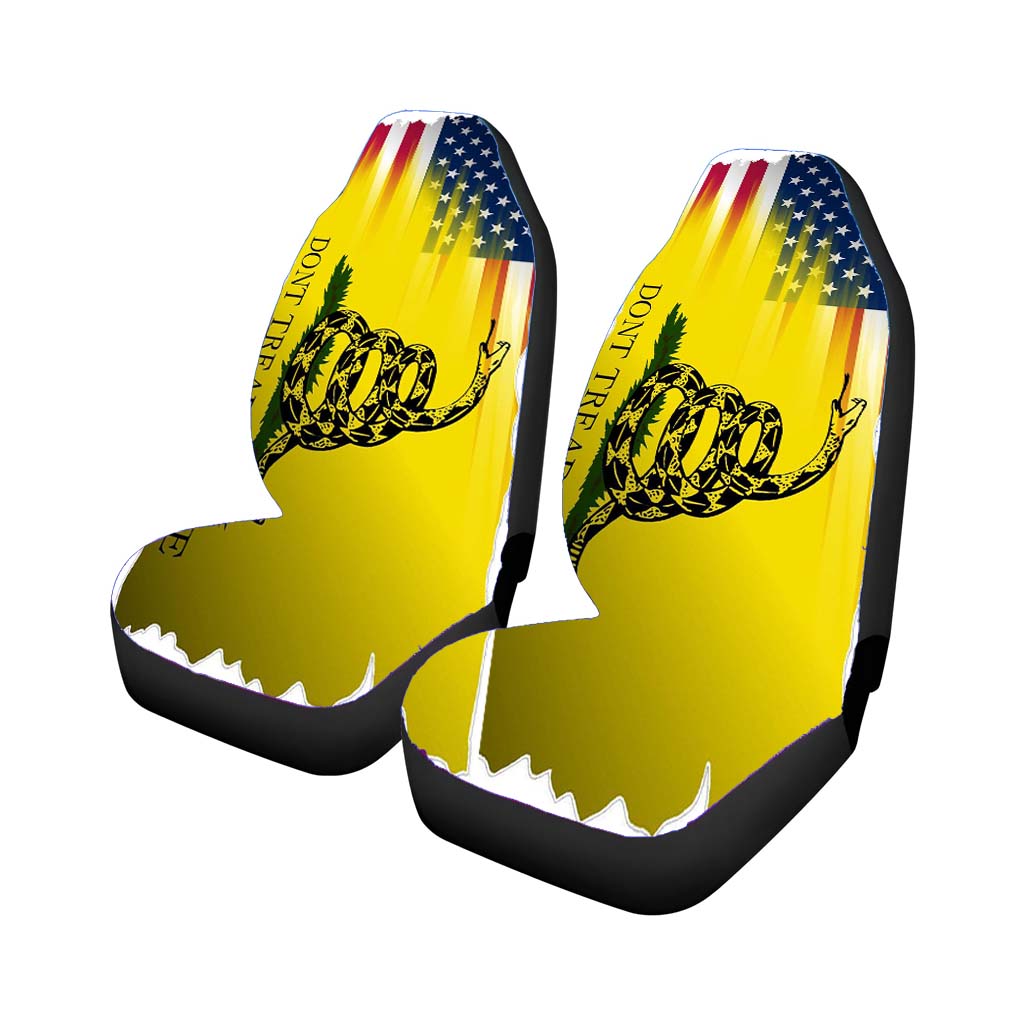 American Gadsden Flag Car Front Seat Covers