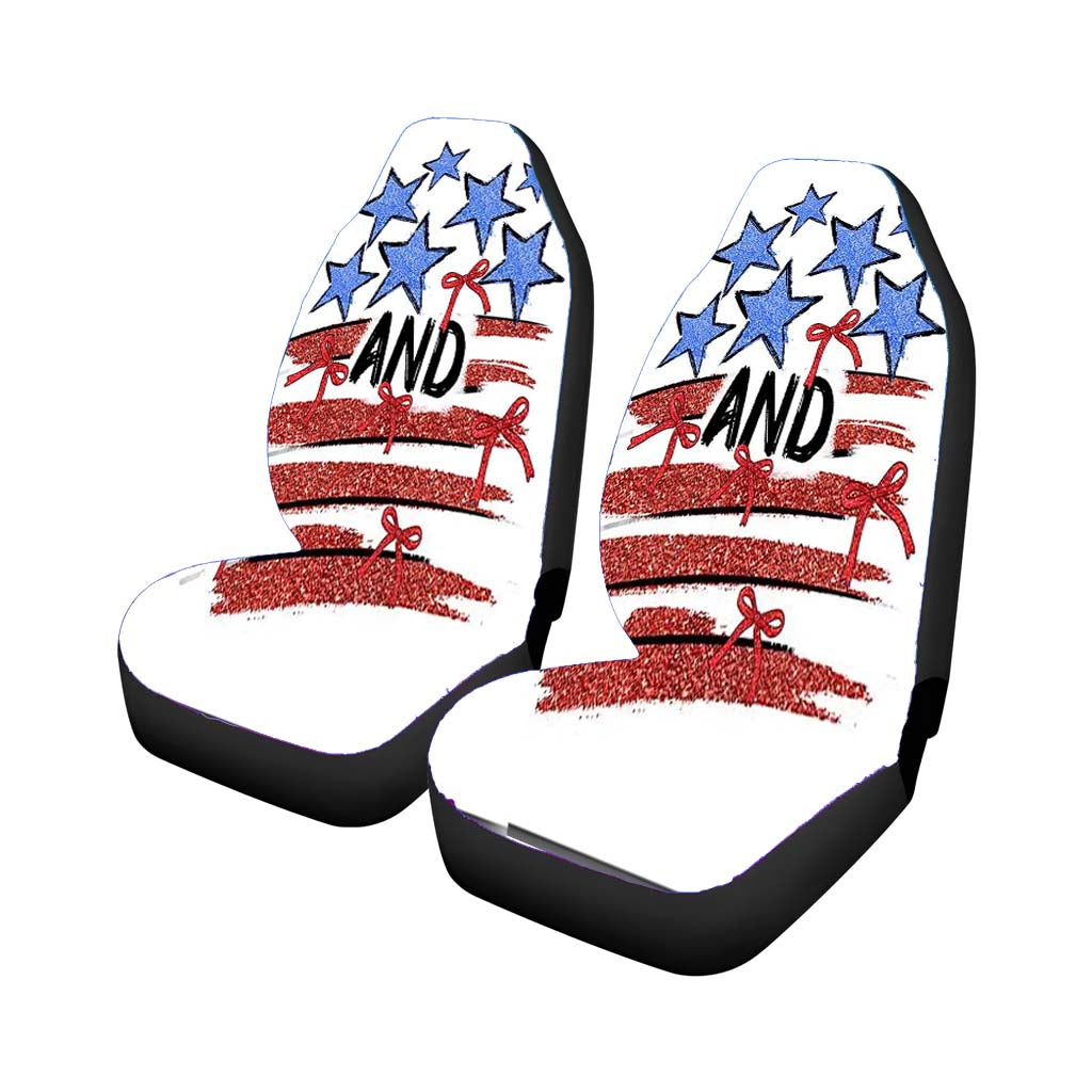 American Patriotic Car Front Seat Covers