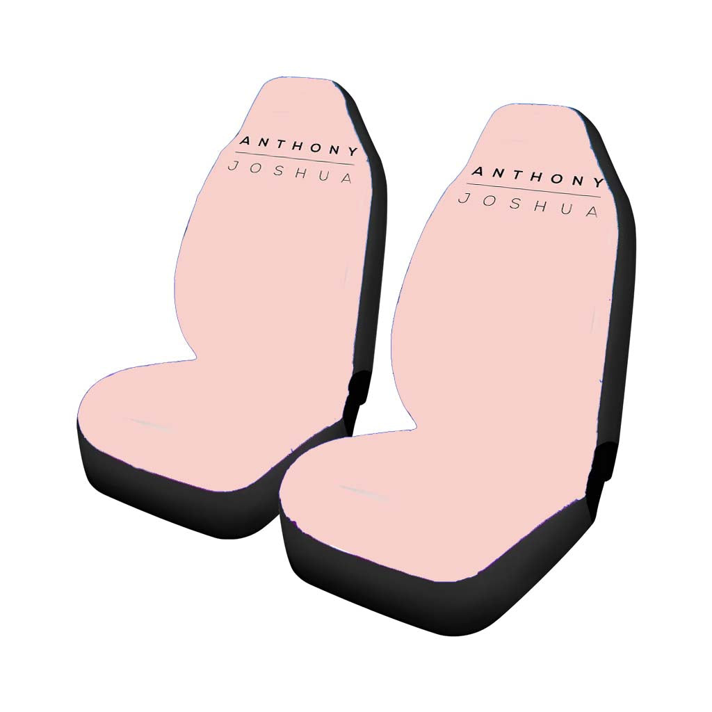 Anthony Joshua Heavyweight Champion Car Front Seat Covers
