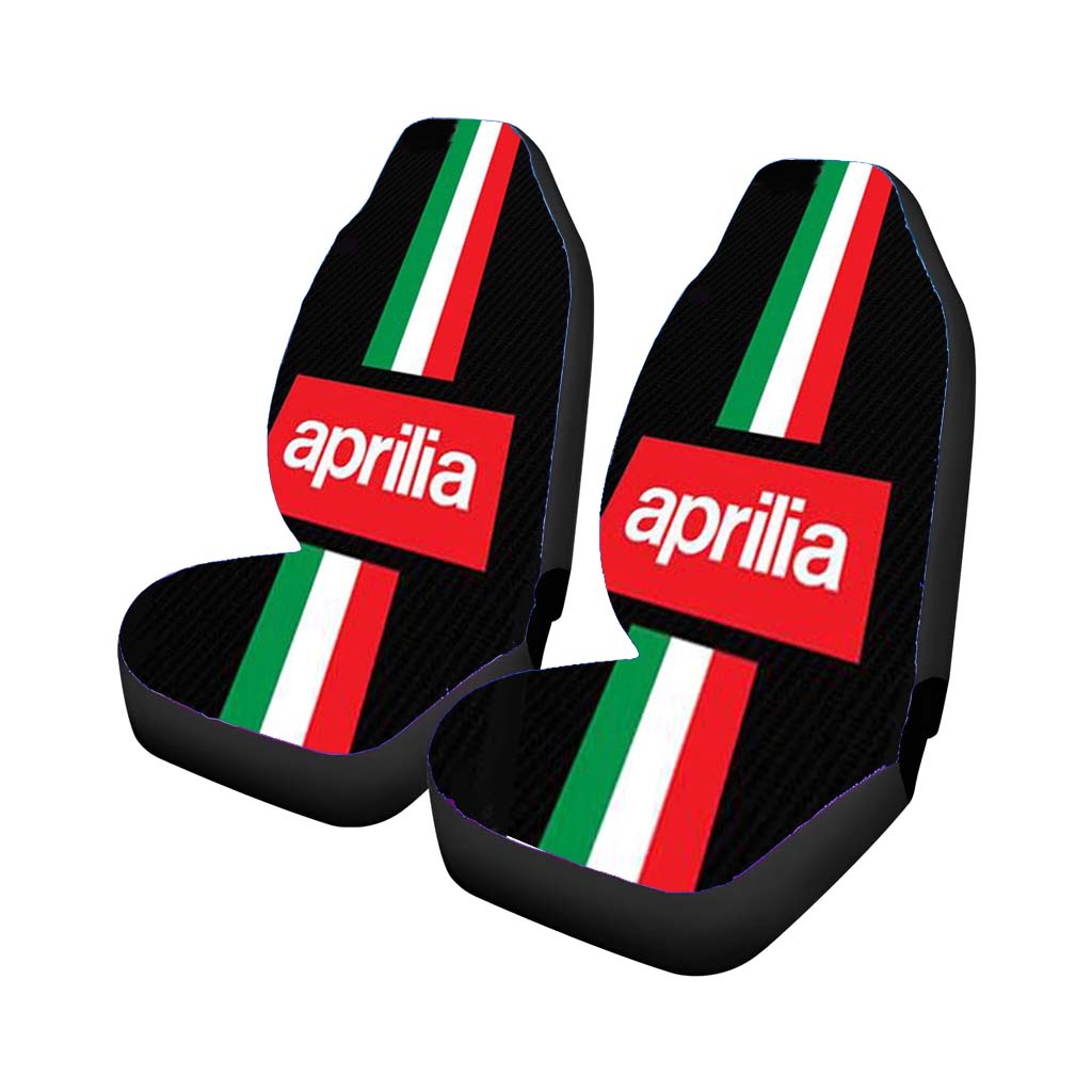 Aprilia Carbon Pattern Car Front Seat Covers