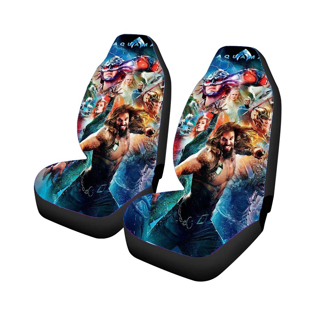 Aquaman Dc Poster Movie Car Front Seat Covers
