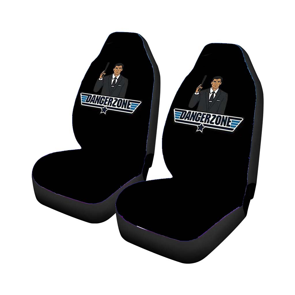 Archer Cartoon Dangerzone Car Front Seat Covers
