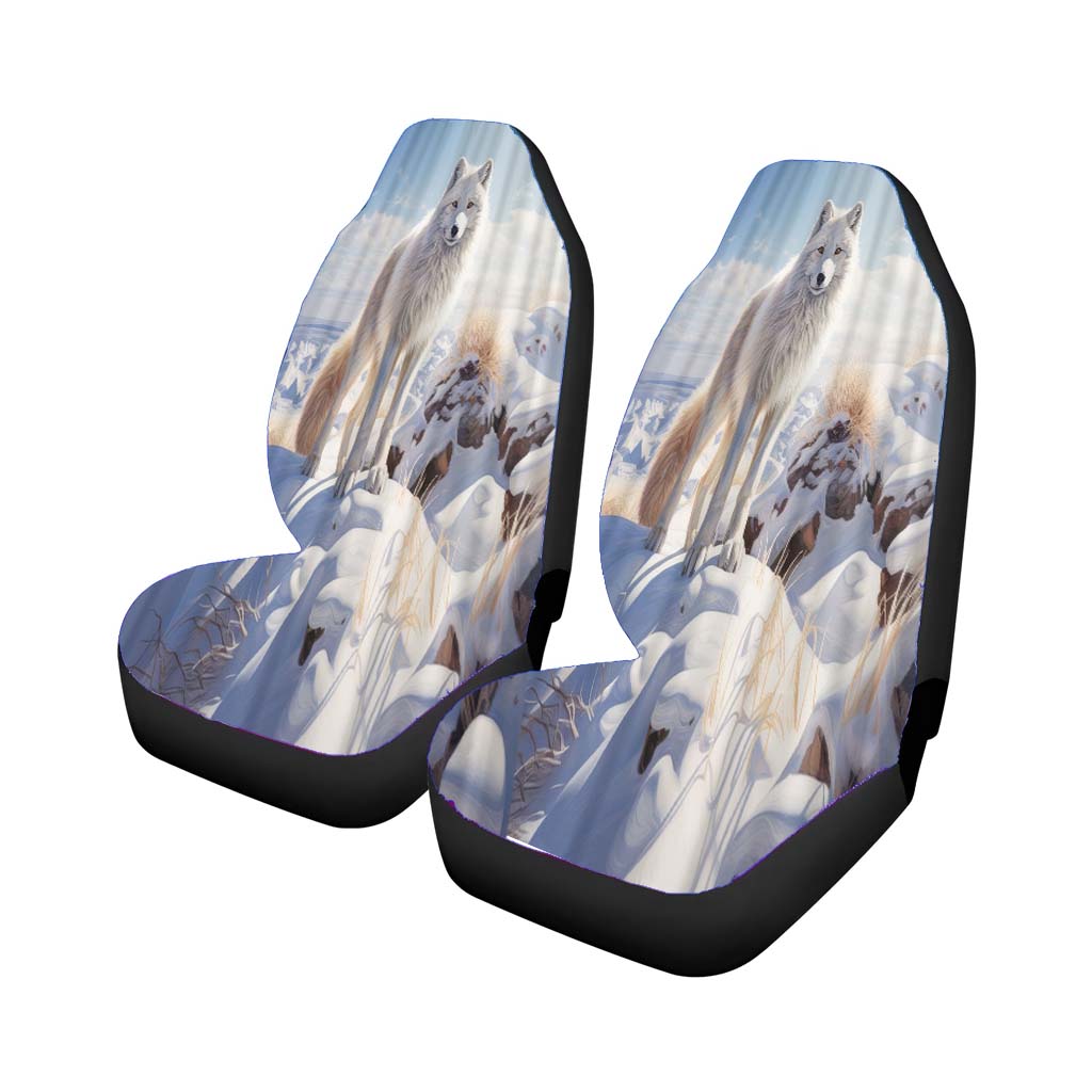 Arctic Fox Car Front Seat Covers