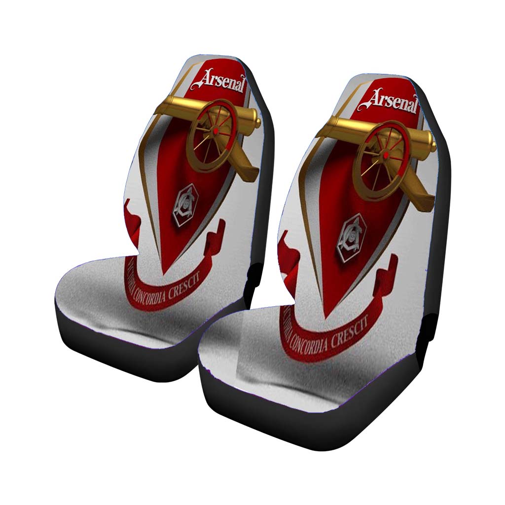 Arsenal Shield Sports Car Front Seat Covers