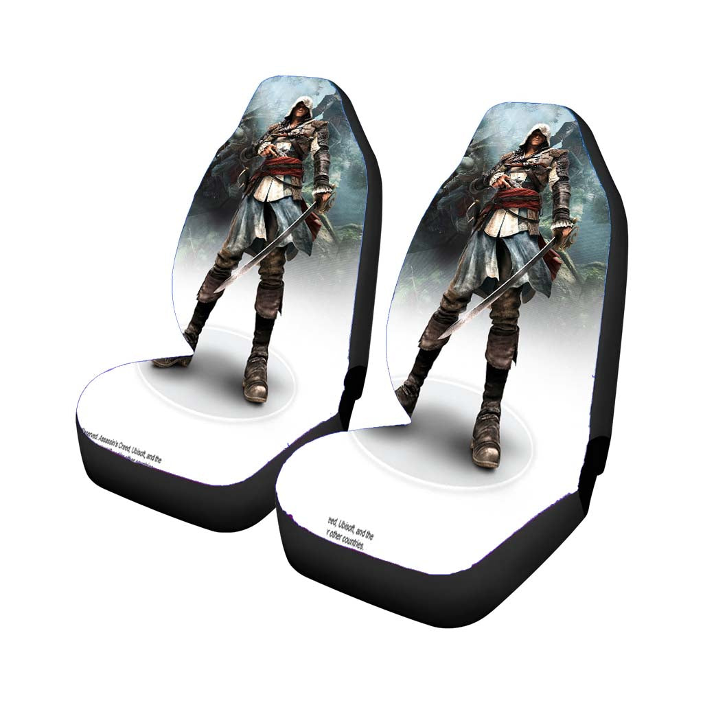 Assassins Creed Iv Black Flag Car Front Seat Covers
