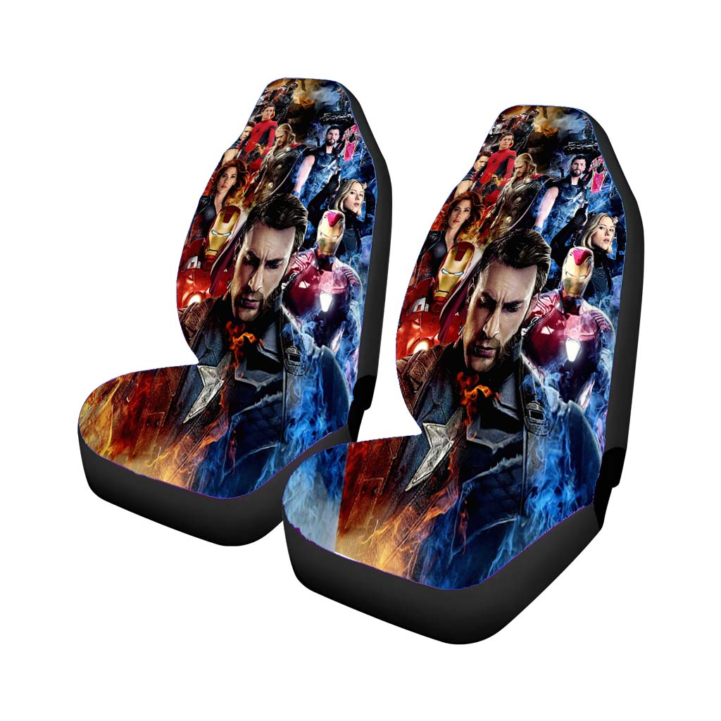 Avenger Infinity War Captain America The First Car Front Seat Covers