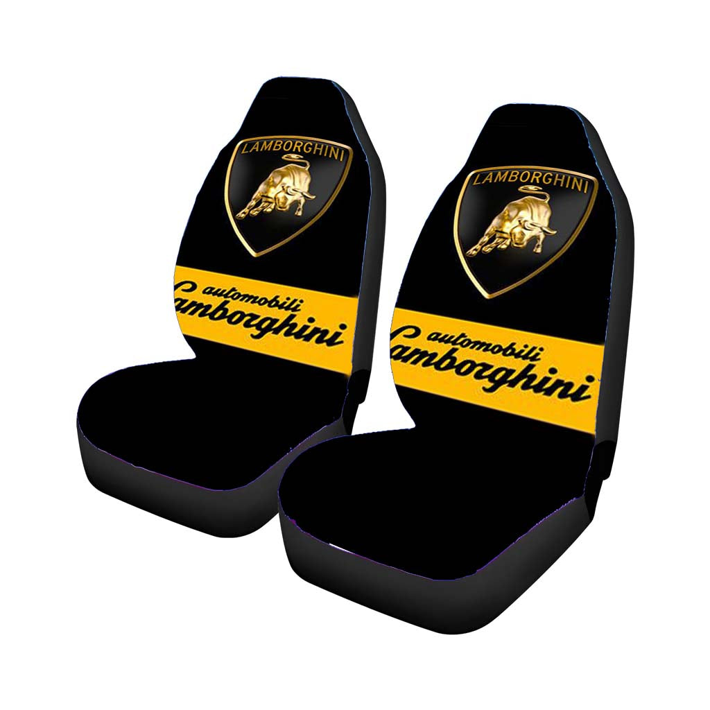 Awesome Lamborghini Logo Car Front Seat Covers